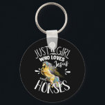 Horse Graphic Women Girls Horseback Riding Horse L Keychain<br><div class="desc">Horse Graphic Women Girls Horseback Riding Horse Lover</div>