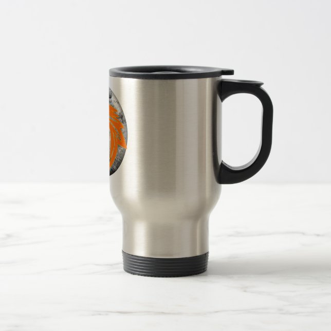 HORSE  Gray/Blue 18 oz Stein (Right)
