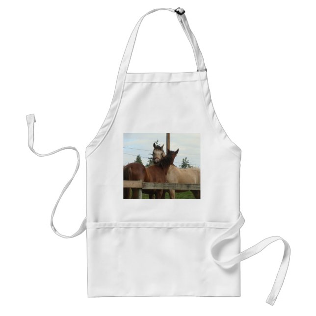 Horse Grooming Adult Apron (Front)