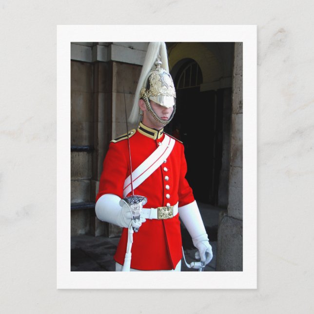 Horse Guard London Postcard (Front)