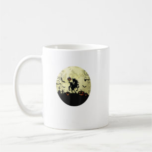 Horse Halloween Headless Horseman Pumpkin And Moon Coffee Mug