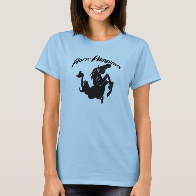 Horse Happiness T-Shirt (Front)