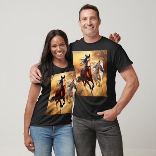  Horse Harmony T_Shirt
