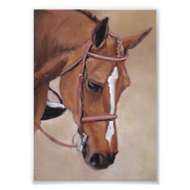 Horse Head Art Print (Front)