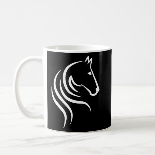 Horse head  coffee mug