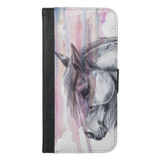 Horse Head iPhone wallet case