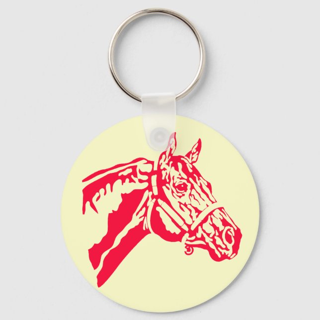 horse head keyring (Front)