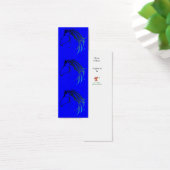 Horse Head Logo in shades of Blue BookMark (Desk)