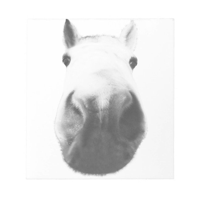 Horse head notepad (Front)