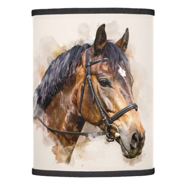 Horse Head Table Lamp (Front)