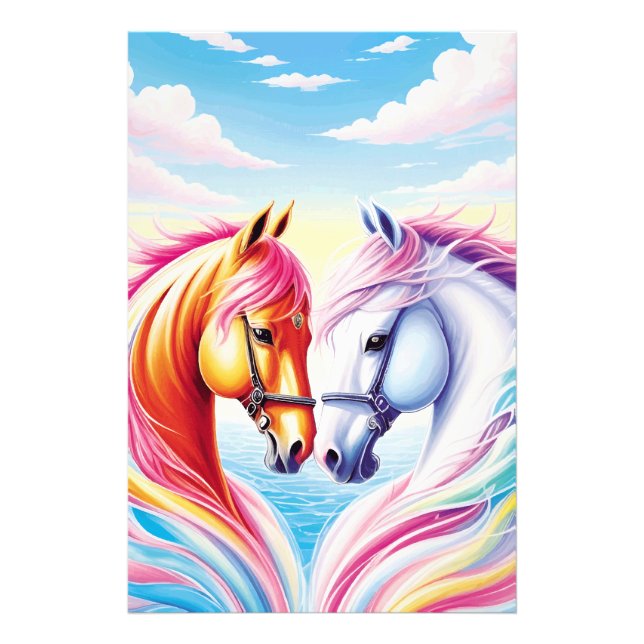 Horse heart photo print (Front)