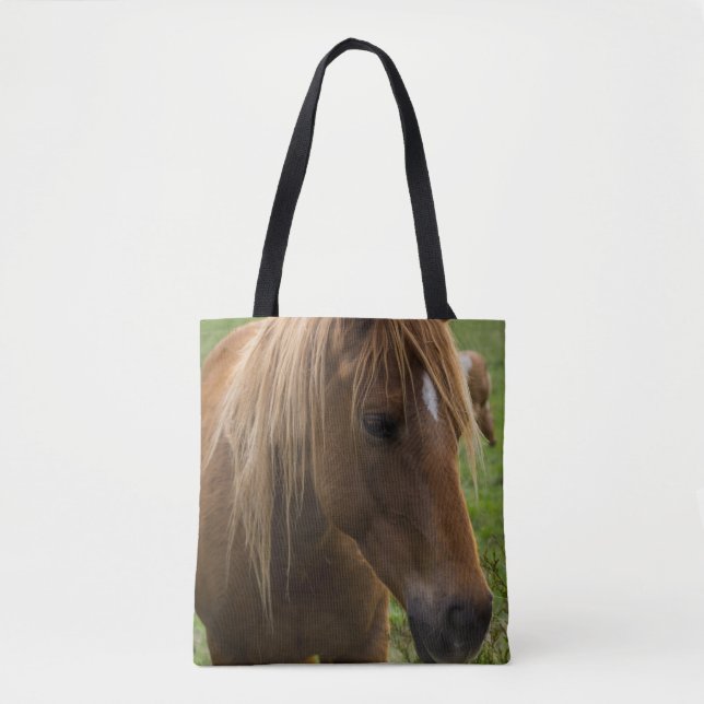 Horse Hello Tote Bag (Front)
