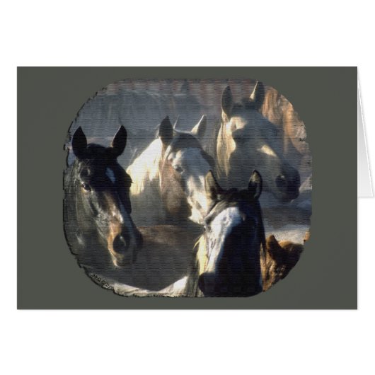 Horse Herd Cards (Front Horizontal)