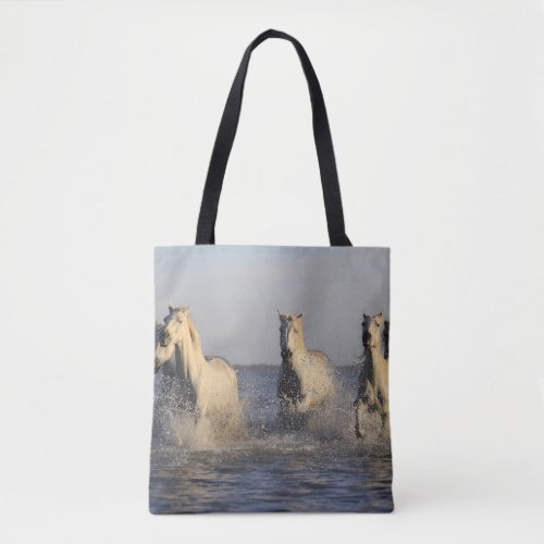 horse herd tote bag