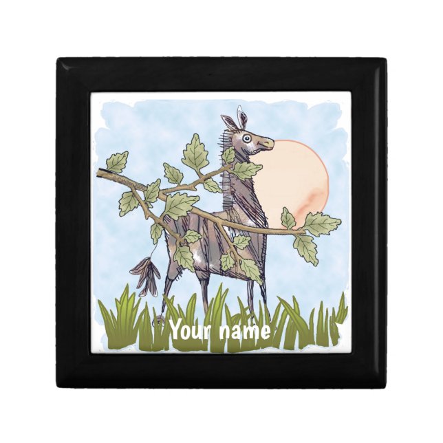 Horse Hiding  Gift Box (Front)