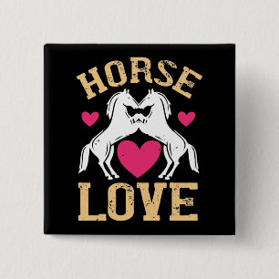 Horse - Horse Love Button