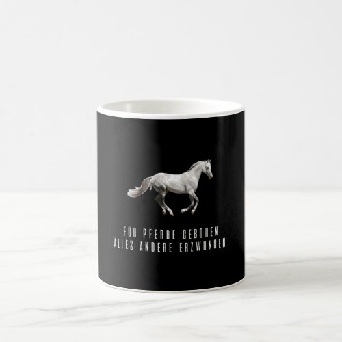 Horse Horse Love Heart Heartbeat Riding Coffee Mug