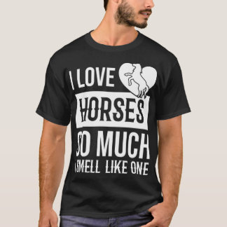 Horse horse riding horseriding T-Shirt