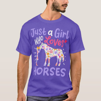 Horse Horseback Horse Lover Horse Riding T-Shirt