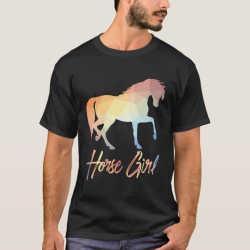 Horse  Horseback Racing Riding Youth T_Shirt