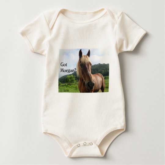 Horse Humor: Got Morgan? Baby Bodysuit