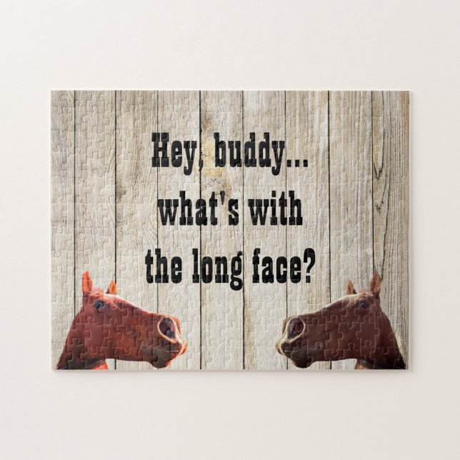 Horse Humor Jigsaw Puzzle (Horizontal)