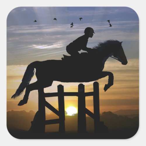 Horse Hunter Jumper Perfomormance Stickers