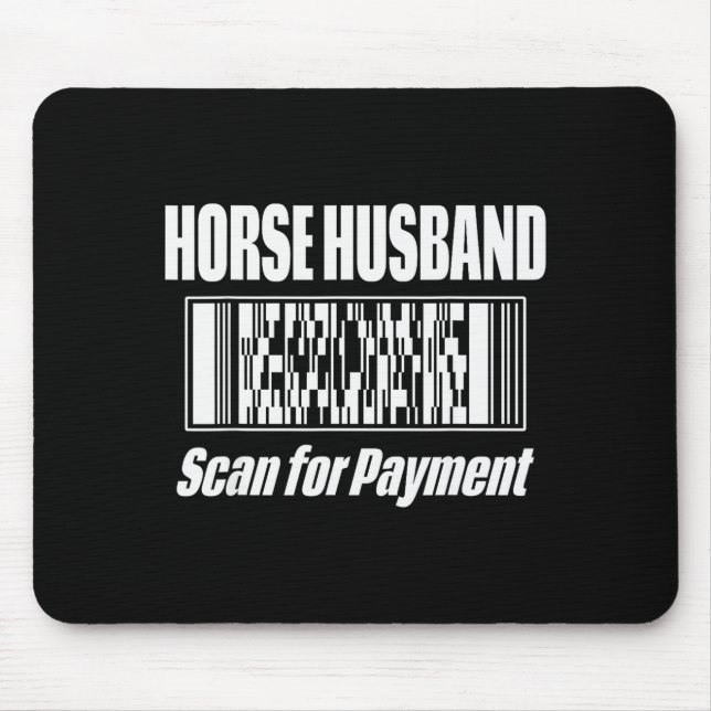 Horse Husband  Mouse Pad (Front)