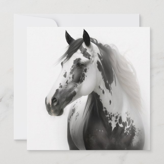 Horse Illustration Note Card (Front)