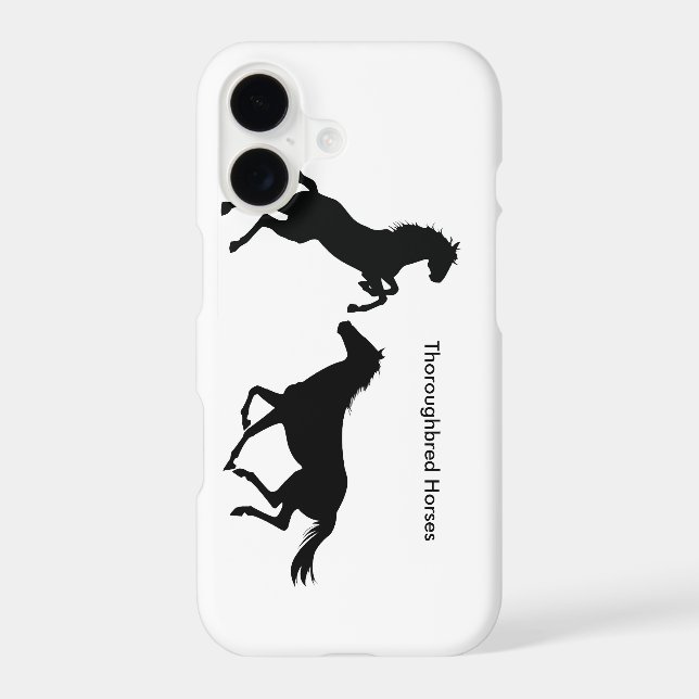Horse image for iPhone 7, Barely There Case (Back)