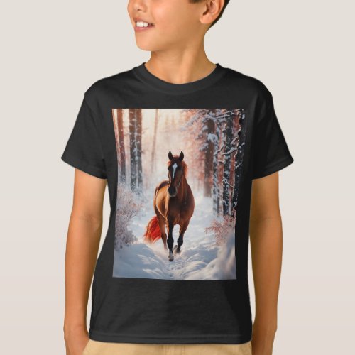 Horse image  T_Shirt