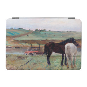 Horse in a Meadow, Edgar Degas iPad Mini Cover
