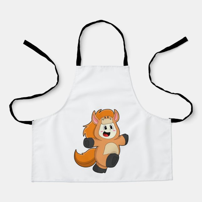 Horse in Costume Apron (Front)
