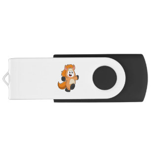 Horse in Costume Flash Drive
