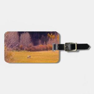 Horse In Fall I Luggage Tag