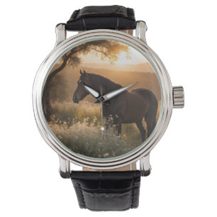 Horse in landscape watch