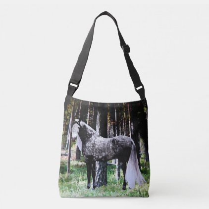 &quot;Horse In The Forest&quot; Cross Body Bag