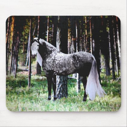 &quot;Horse In The Forest&quot; Mousepad