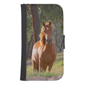 Horse In The Woods Phone Wallet