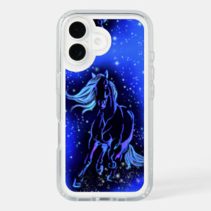 Horse iPhone Case Running In Starry Night