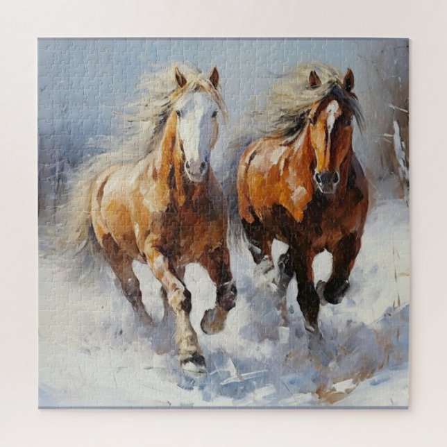 Horse Jigsaw Puzzle (Vertical)
