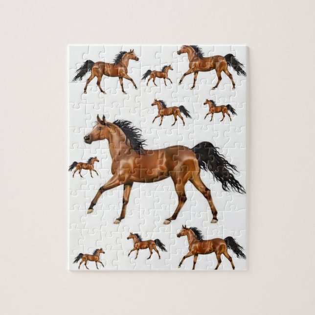 Horse Jigsaw Puzzle (Vertical)