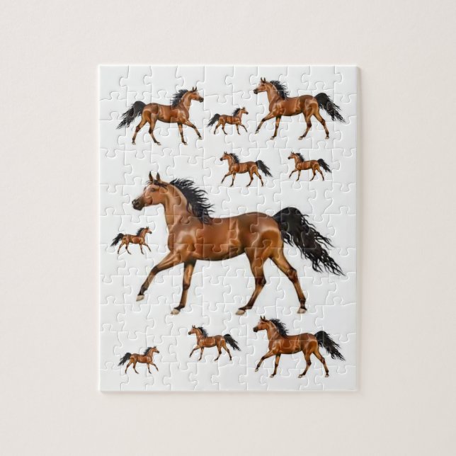 Horse Jigsaw Puzzle (Vertical)
