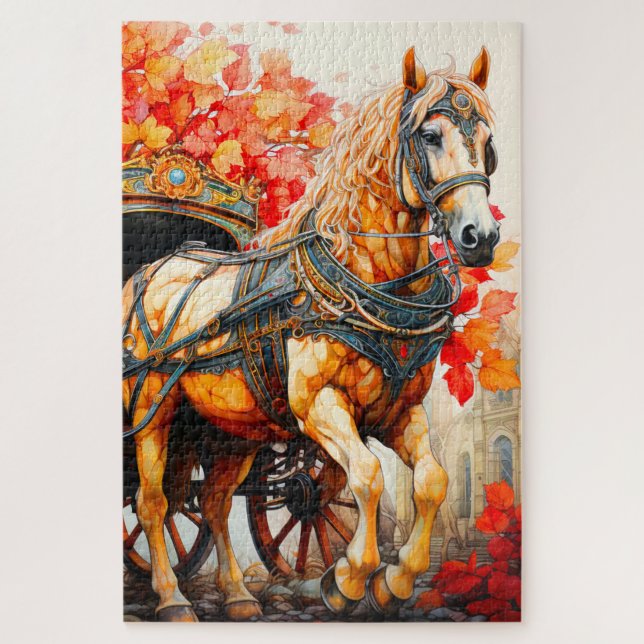 Horse Jigsaw Puzzle (Vertical)