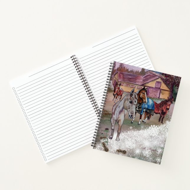 horse journal customize (Inside)