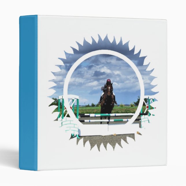 Horse Jumper Binder (Front/Spine)