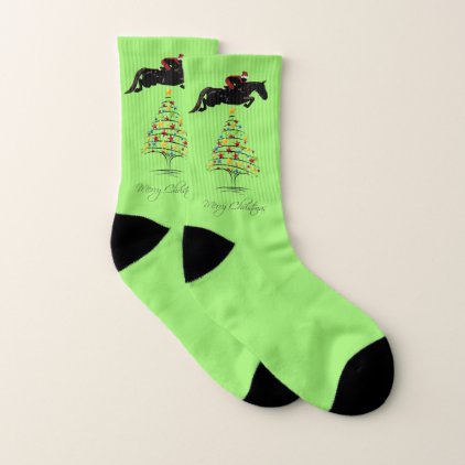 Horse Jumper Christmas Socks