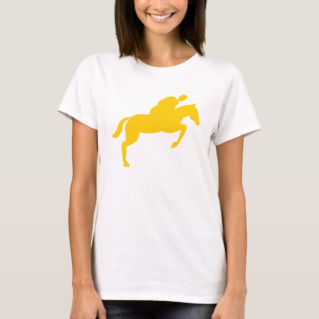 Horse Jumping - Amber T-Shirt (Front)