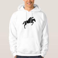 Horse Jumping - Black