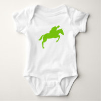Horse Jumping - Martian Green